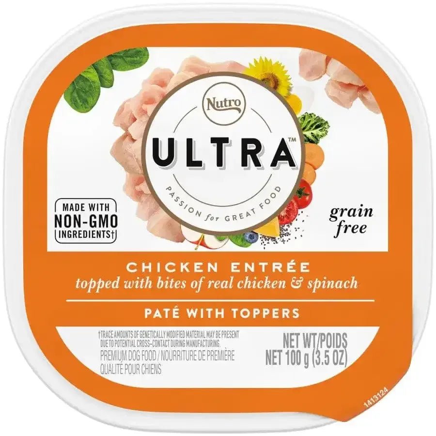 Nutro Products Ultra Grain Free Paté w/Toppers Adult Wet Dog Food - Talis Us