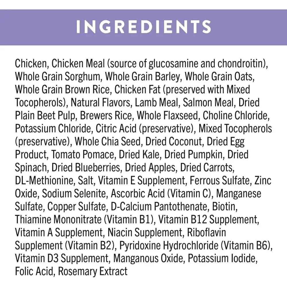 Nutro Products Ultra High Protein Adult Dry Dog Food Chicken, Lamb & Salmon - Talis Us