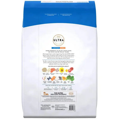 Nutro Products Ultra High Protein Large Breed Puppy Dry Dog Food Chicken, Lamb, and Salmon, 30 lb Nutro