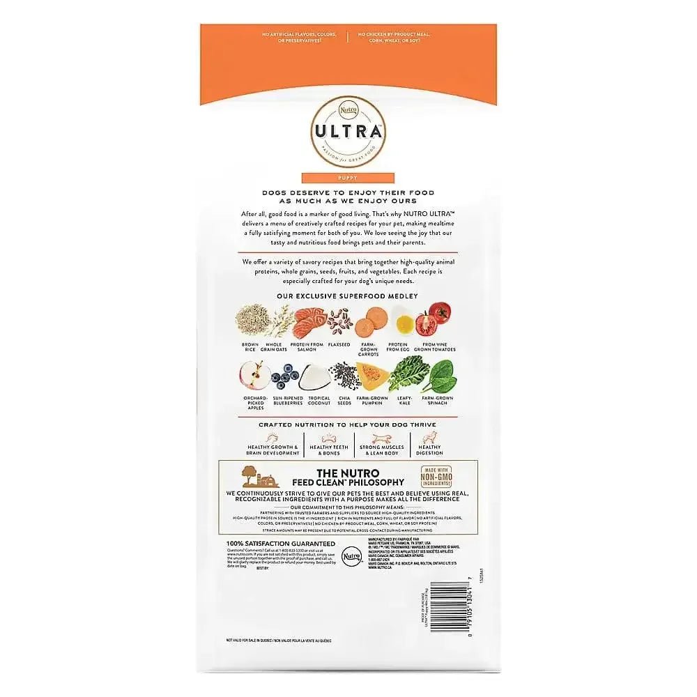 Nutro Products Ultra High Protein Puppy Dry Dog Food Chicken, Lamb & Salmon - Talis Us