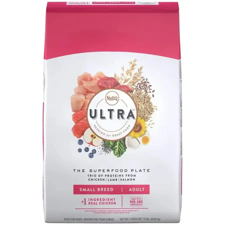 Nutro Products Ultra High Protein Small Breed Adult Dry Dog Food Chicken, Lamb, and Salmon - Talis Us