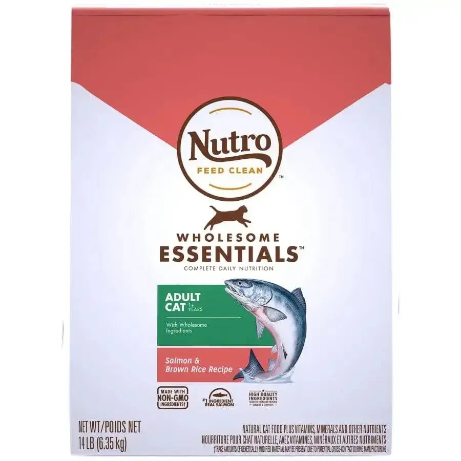 Nutro Products Wholesome Essentials Adult Dry Cat Food Salmon & Brown Rice - Talis Us