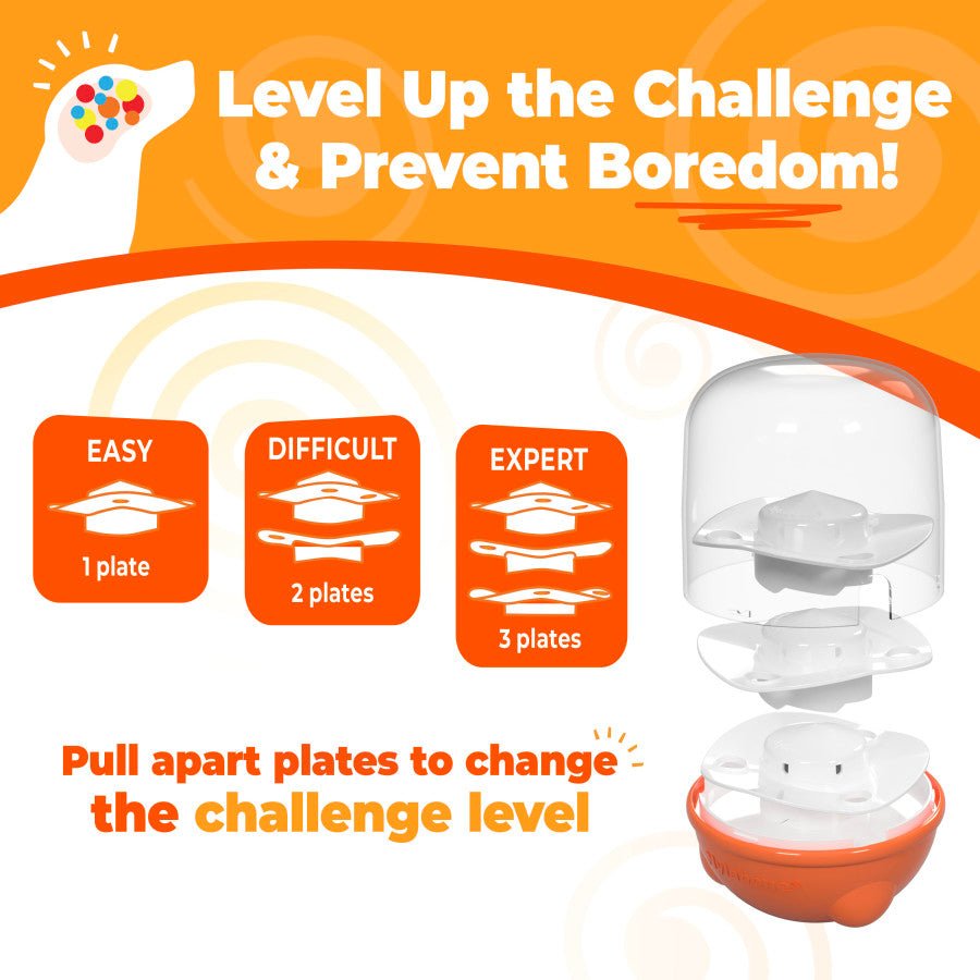 Nylabone Boop N Bobble Interactive Dog Puzzle Toy and Treat Dispenser - Talis Us