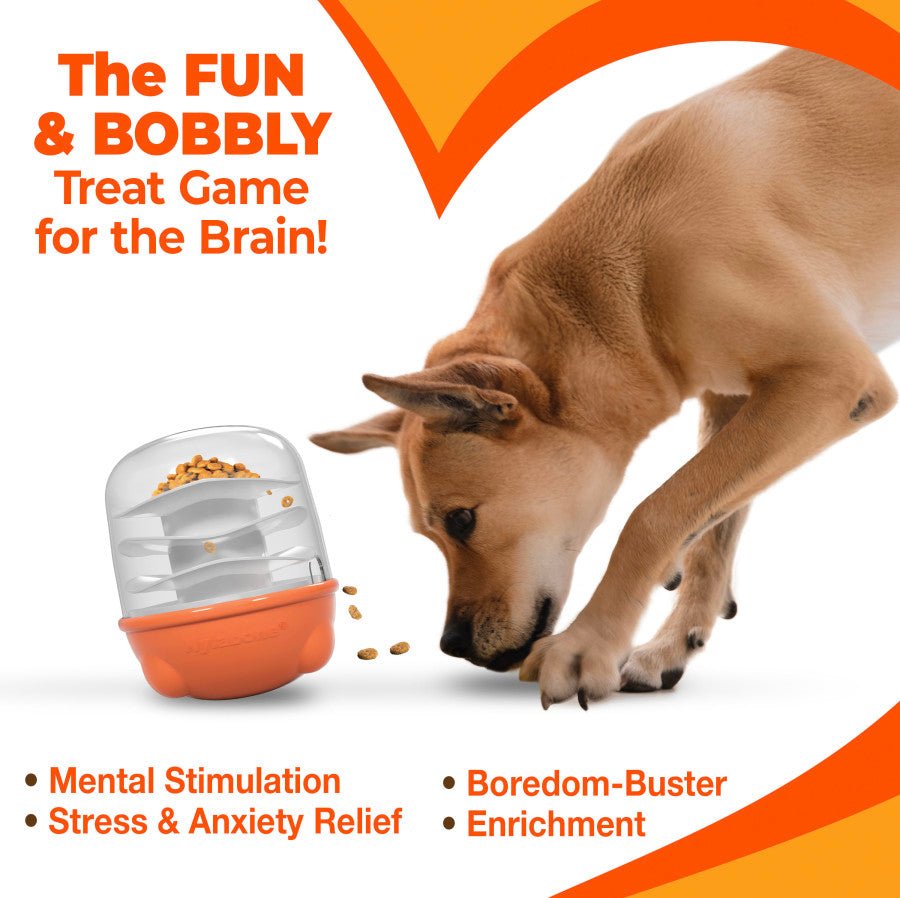 Nylabone Boop N Bobble Interactive Dog Puzzle Toy and Treat Dispenser - Talis Us