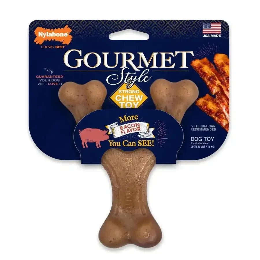 Nylabone Gourmet Style Strong Chew Wishbone Dog Toy Wishbone, - Talis Us