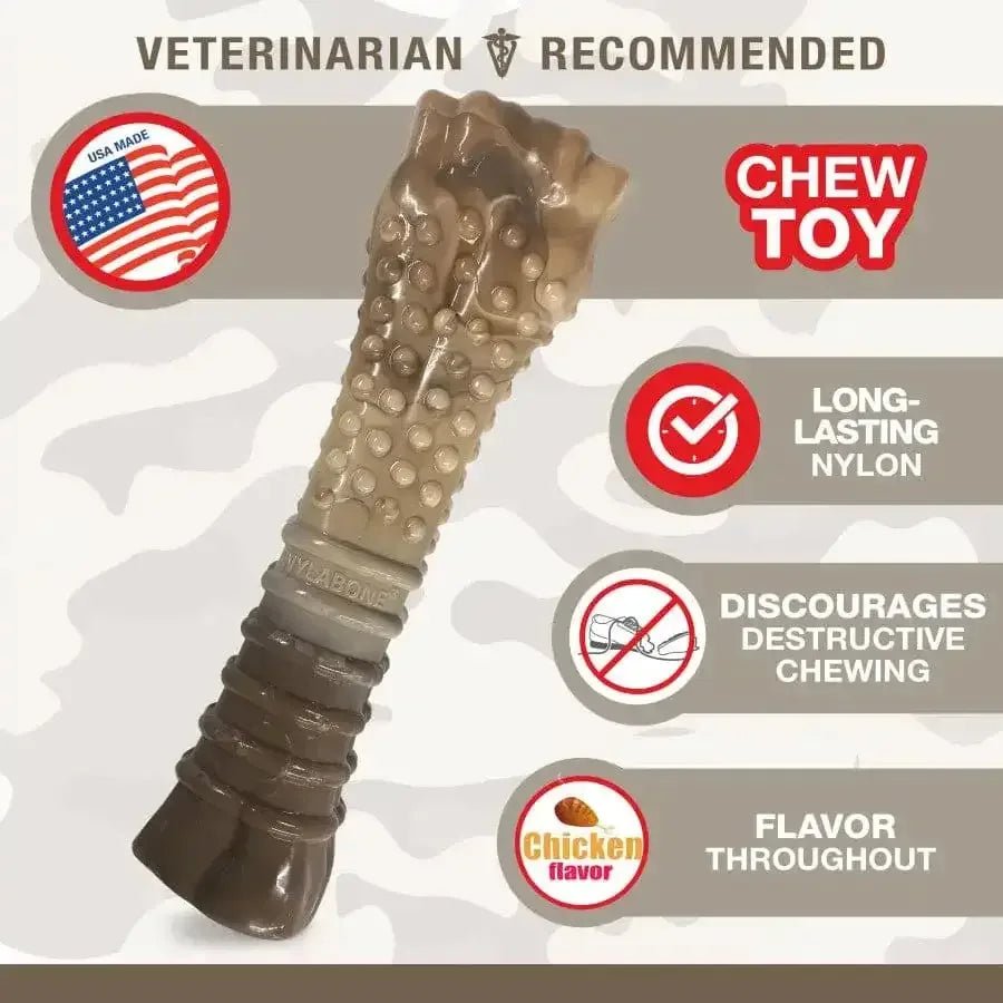 Nylabone Power Chew Camo Dog Toy - Talis Us