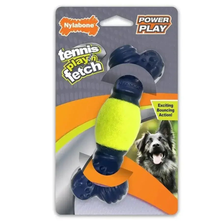 Nylabone Power Play Tennis Play 'n Fetch Interactive Dog Toy Play 'n Fetch - Talis Us