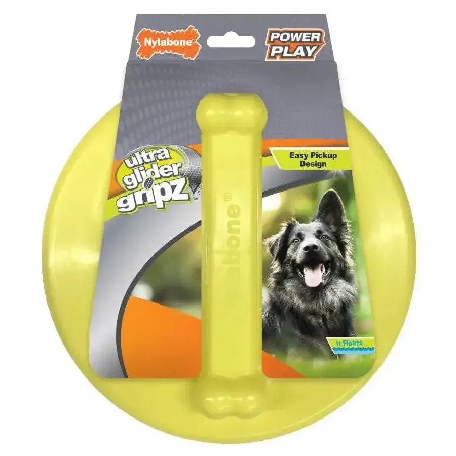 Nylabone Power Play Ultra Glider Gripz Dog Flying Disc Ultra Glider - Talis Us