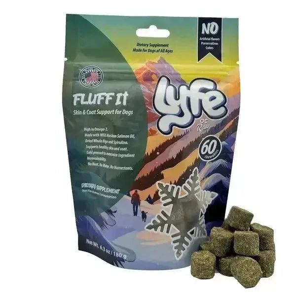 OC Lyfe Fluff It Skin & Coat Support for Dogs 6.3oz - Talis Us