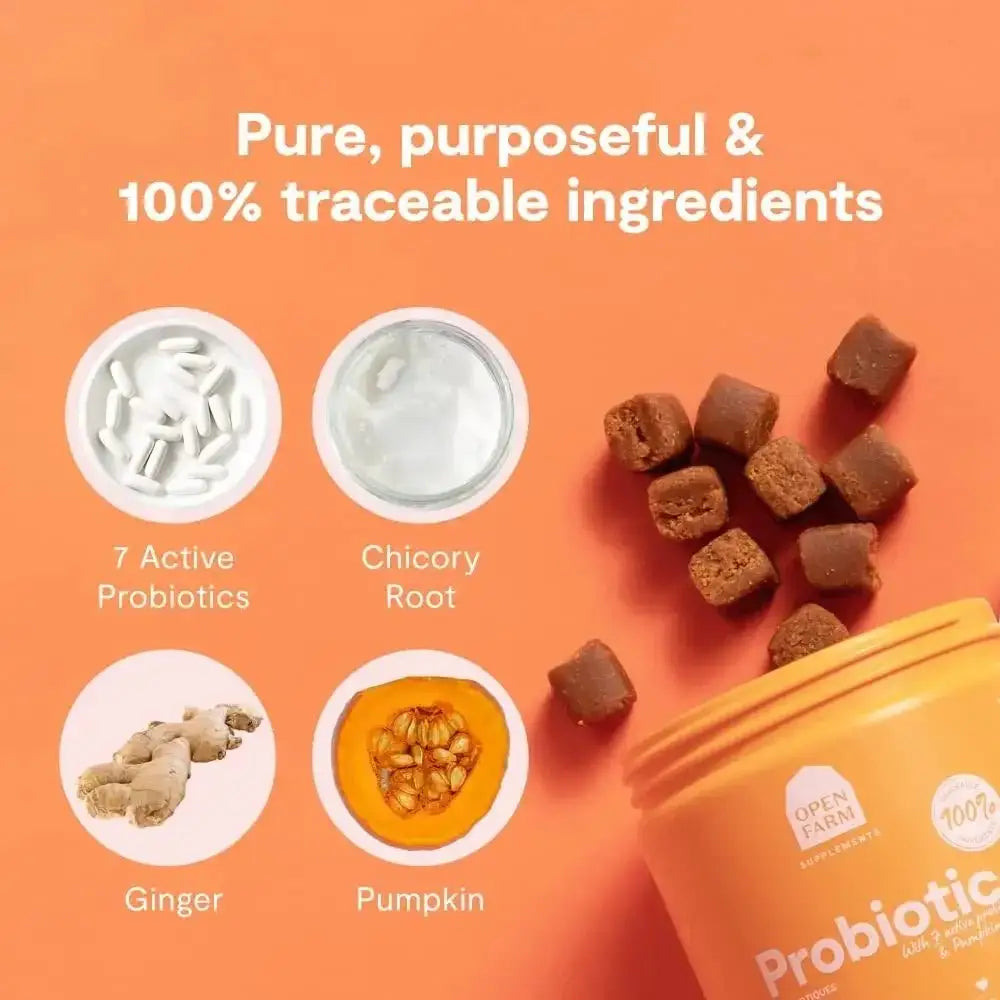 Open Farm Probiotic Chew Dog Supplement - Talis Us