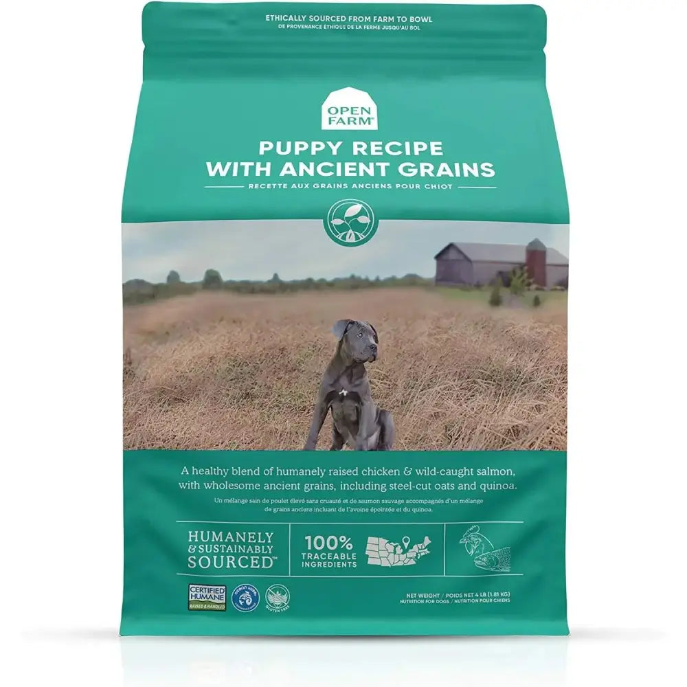 Open Farm® Ancient Grains High-Protein Dry Puppy Food Open Farm