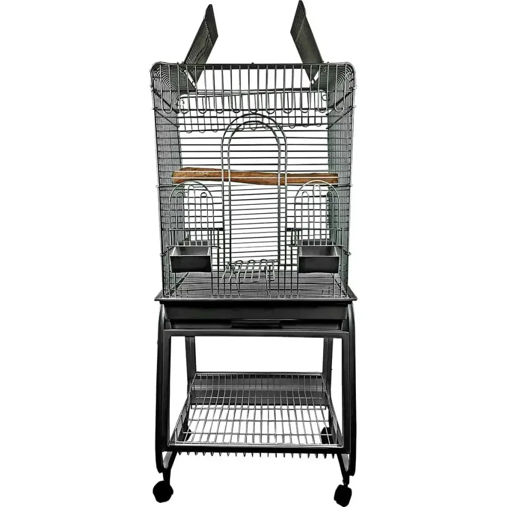 Open FlatTop with Plastic Base Bird Cage 22"x18"x62" A&E Cage Company