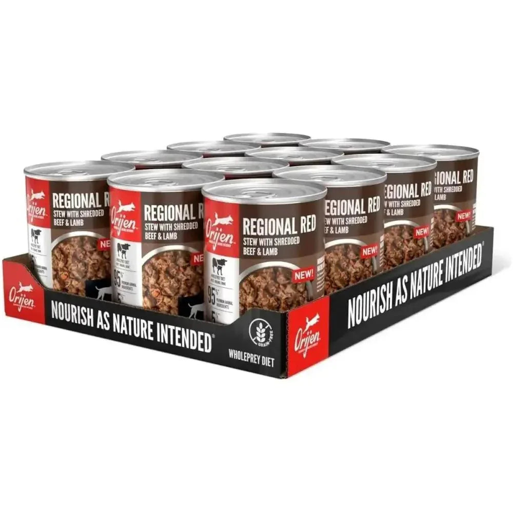 ORIJEN Real Meat Shreds Regional Stew Grain - Free Wet Dog Food - Talis Us