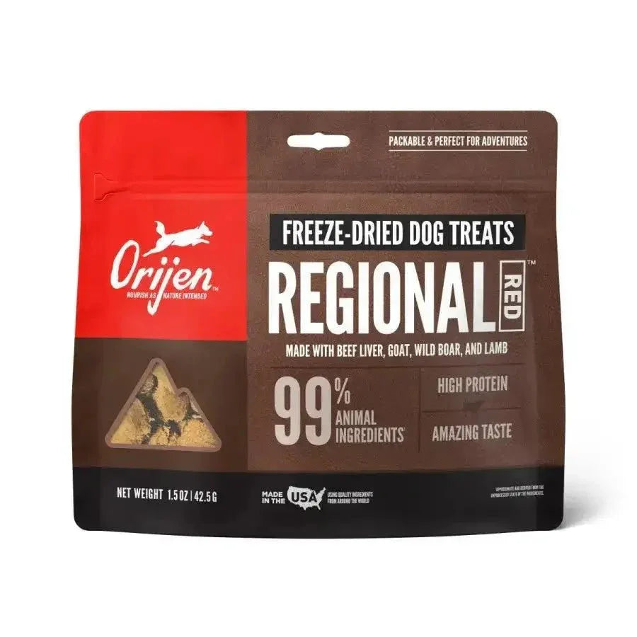 ORIJEN Regional Red Grain - Free Freeze - Dried Dog Treats - Talis Us