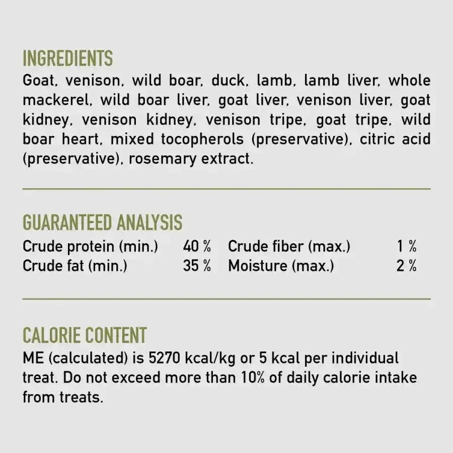 ORIJEN Tundra Grain - Free Freeze - Dried Dog Treats - Talis Us