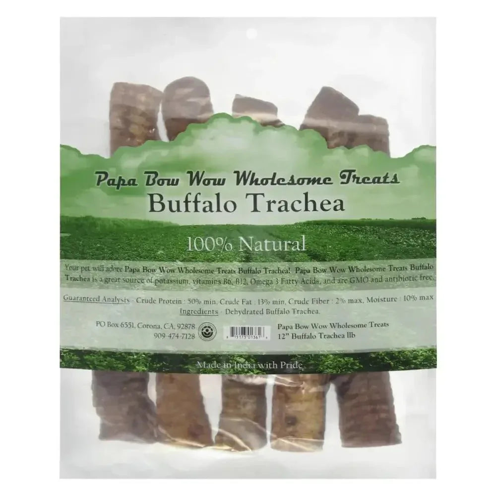 Papa Bow Wow Trachea Chews - Wholesome Dog Treats - Talis Us