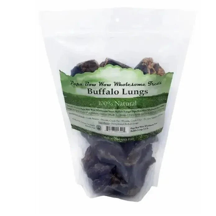Papa Bow Wow Wholesome Treats Lungs For Cats 6 oz - Talis Us