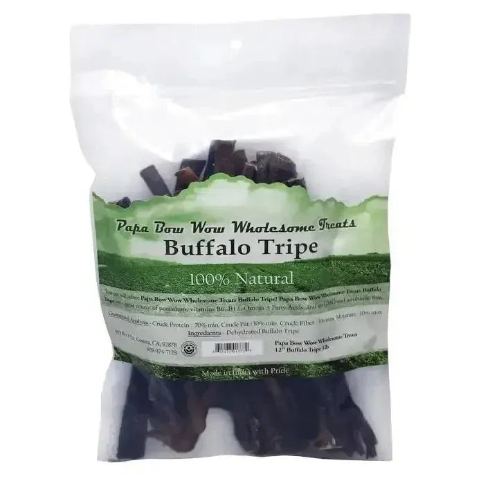 Papa Bow Wow Wholesome Tripe Dog Treats - Talis Us