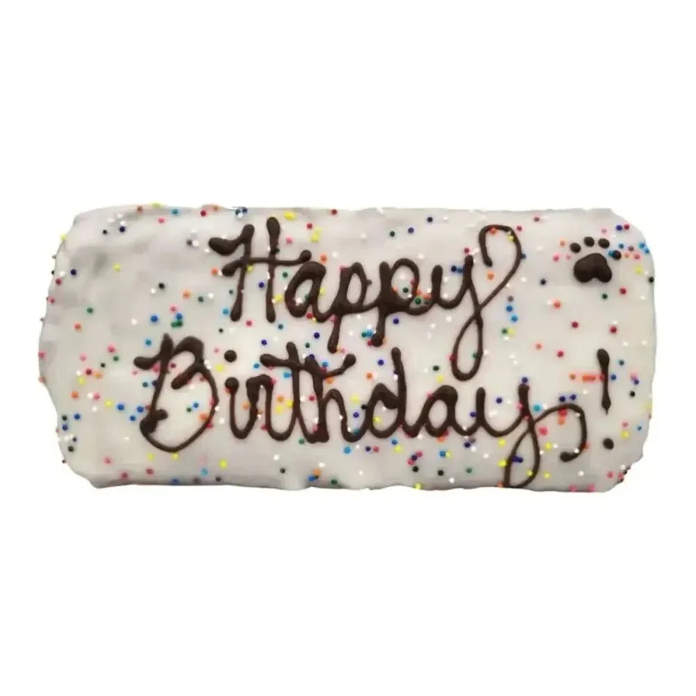 Paws Gourmet Bakery Birthday Cake Box Assorted Colors 1ct - Talis Us