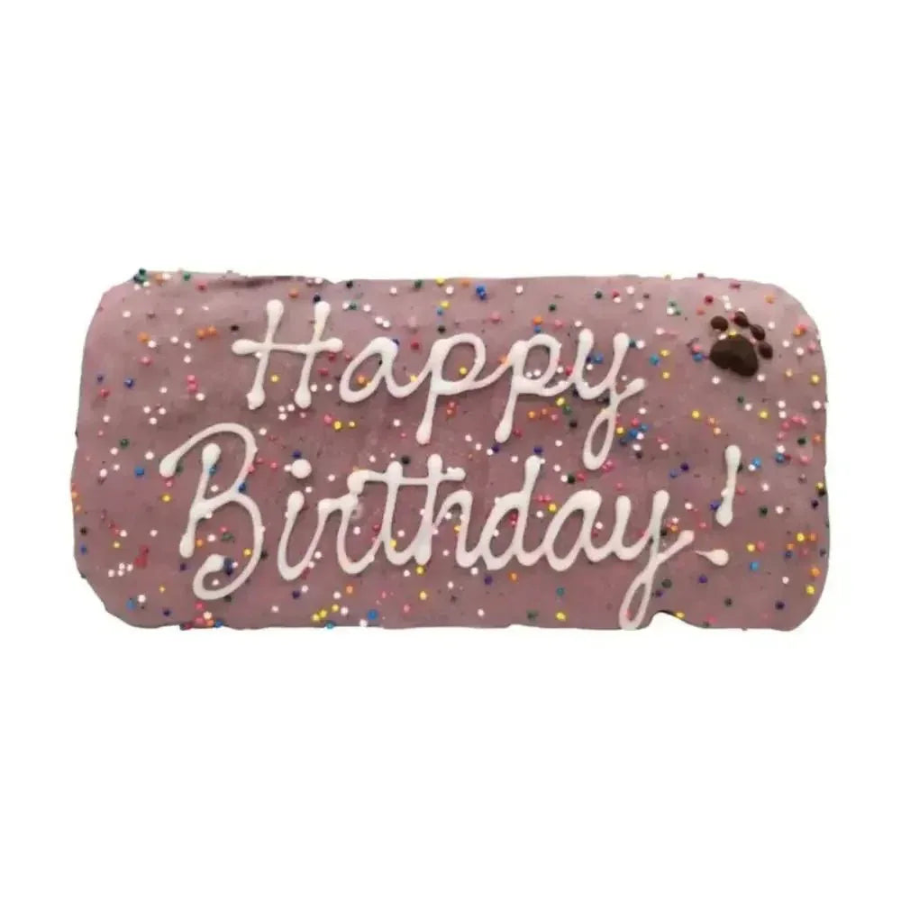 Paws Gourmet Bakery Birthday Cake Box Assorted Colors 1ct - Talis Us