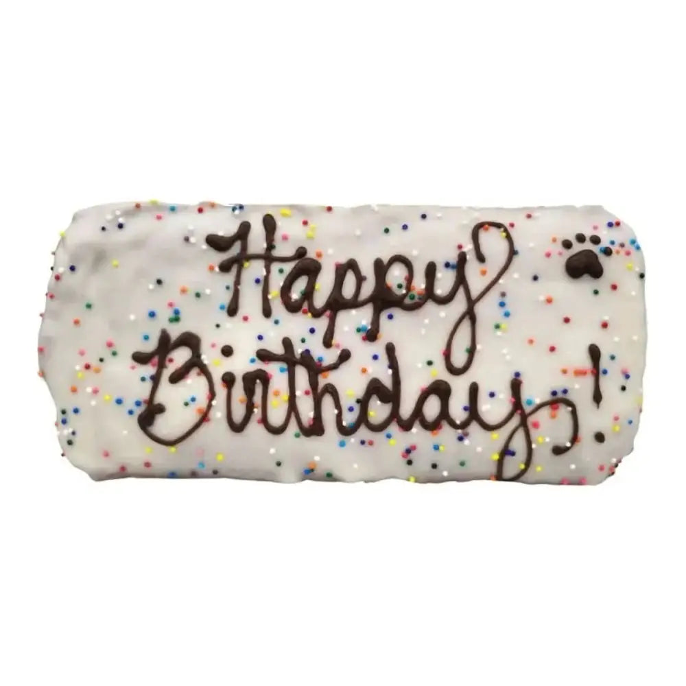 Paws Gourmet Bakery Birthday Cake Box Assorted Colors 1ct - Talis Us