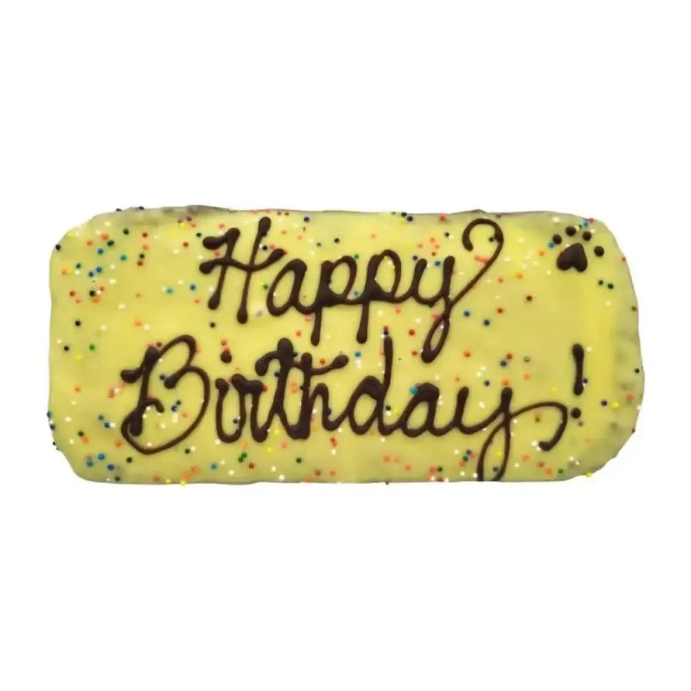Paws Gourmet Bakery Birthday Cake Box Assorted Colors 1ct - Talis Us