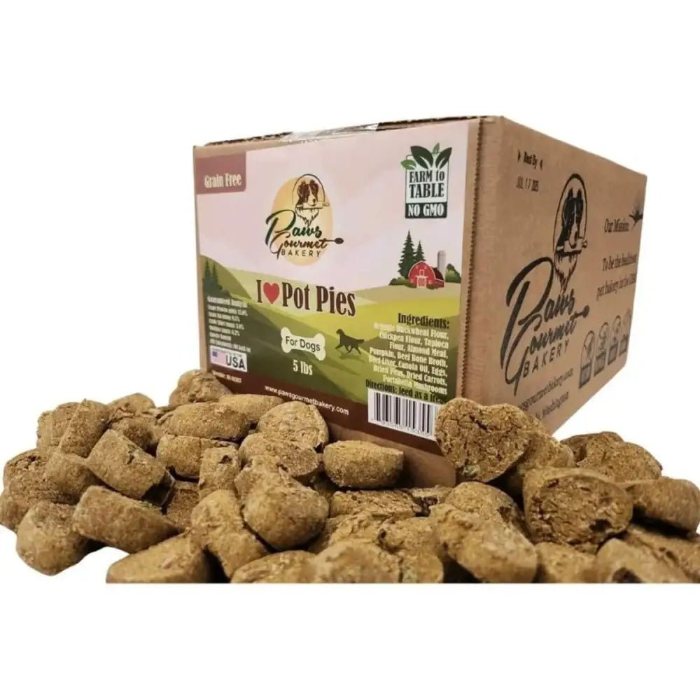 Paws Gourmet Bakery Grain Free I Heart Pot Pies Dog Treats - Talis Us