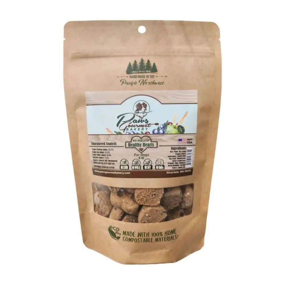 Paws Gourmet Bakery Healthy Hearts Dog Treats - Talis Us