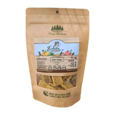 Paws Gourmet Bakery Liver Crisps Dog Treats - Talis Us