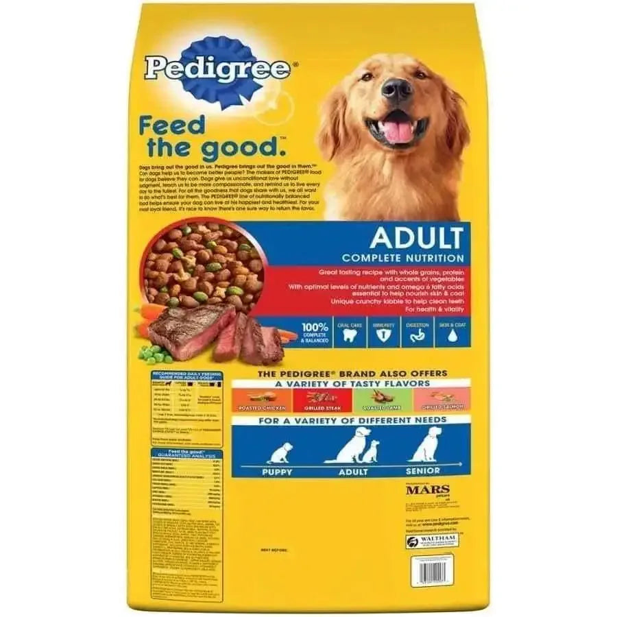 Pedigree Grilled Steak & Vegetable Dry Dog Food Pedigree