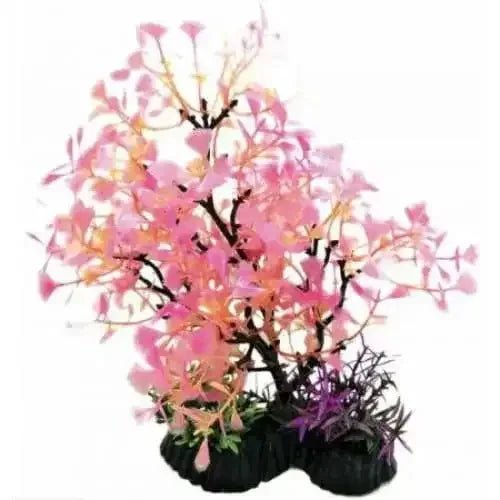 Penn Plax Bonsai Plant 11 - 12" Pink - Talis Us