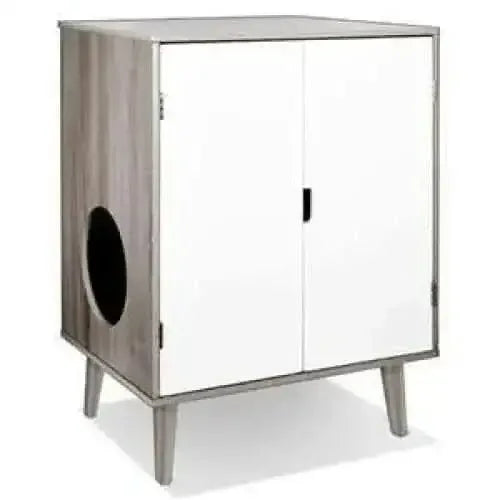Penn-Plax Cat Walk Furniture: Contemporary Home Cat Litter Hide-Away Cabinet Penn-Plax