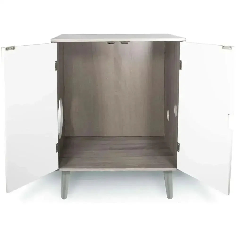 Penn-Plax Cat Walk Furniture: Contemporary Home Cat Litter Hide-Away Cabinet Penn-Plax