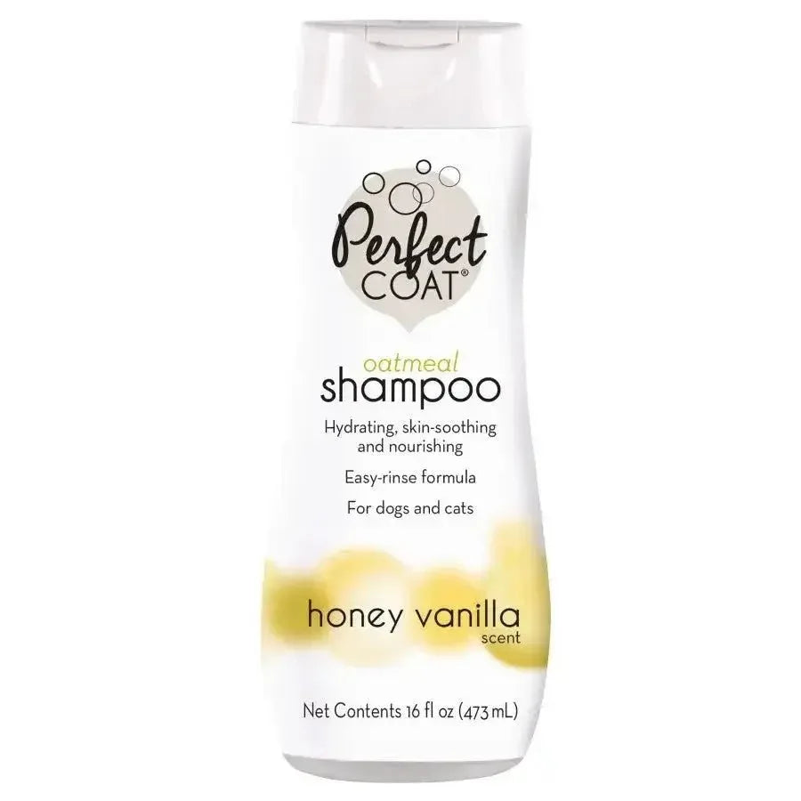 Perfect Coat Oatmeal Honey Vanilla Pets Shampoo 16 oz - Talis Us