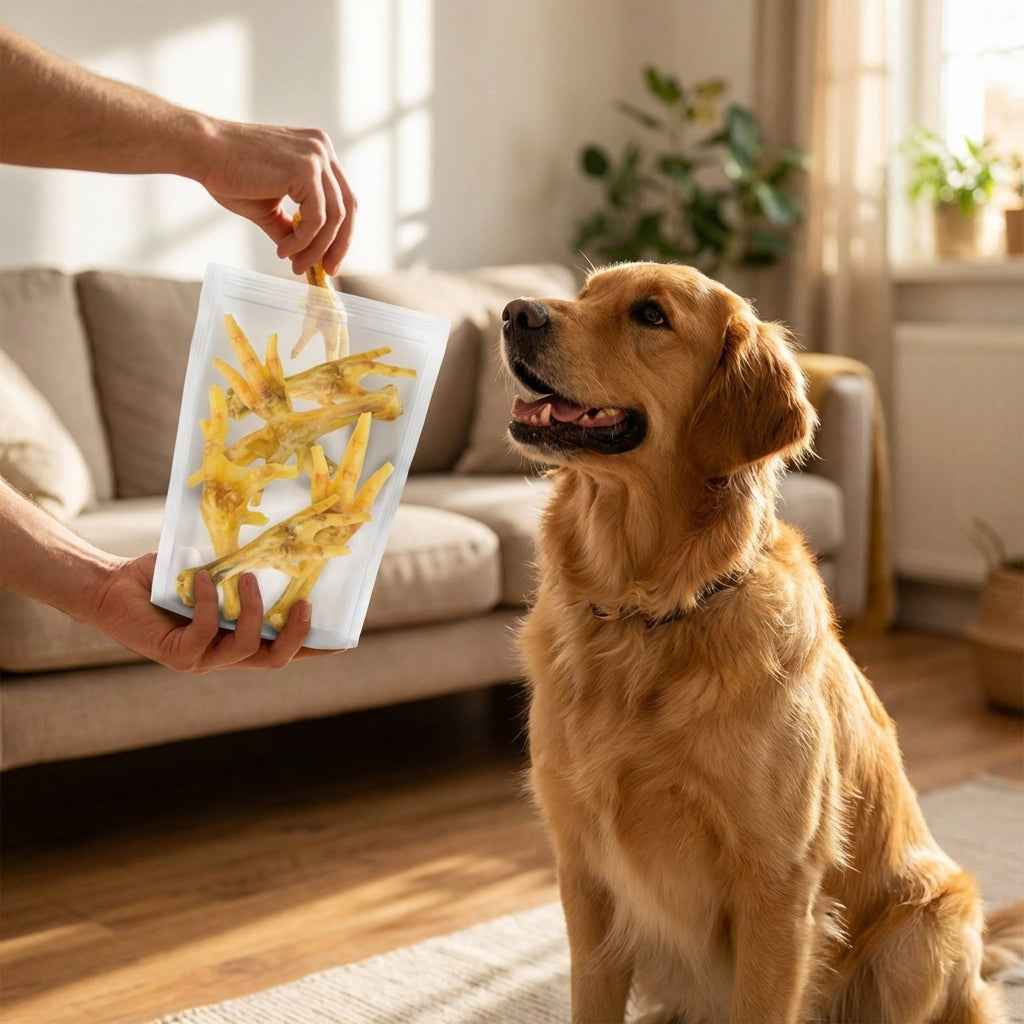 Talis Us Chicken Feet Dog Treats 12 Units