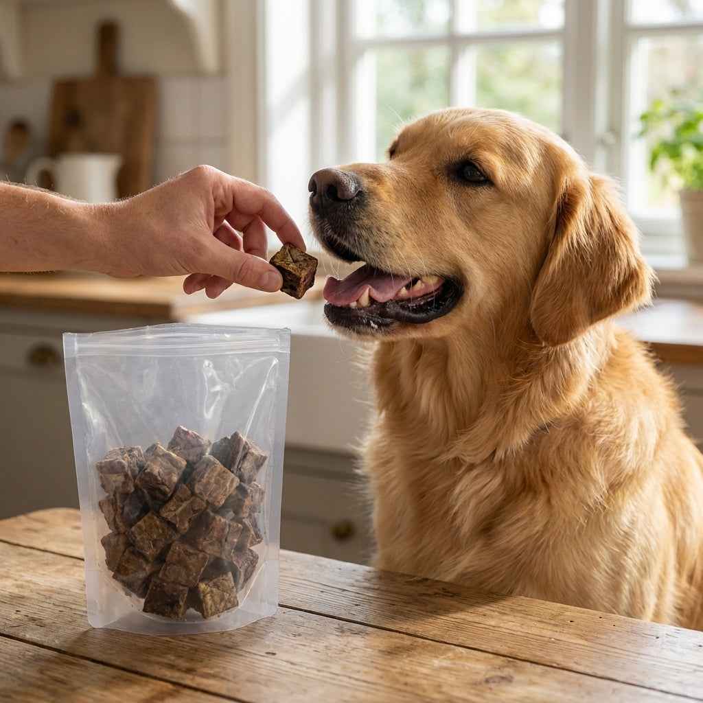 Talis Us Beef Lung Bites Dog Treats 5oz
