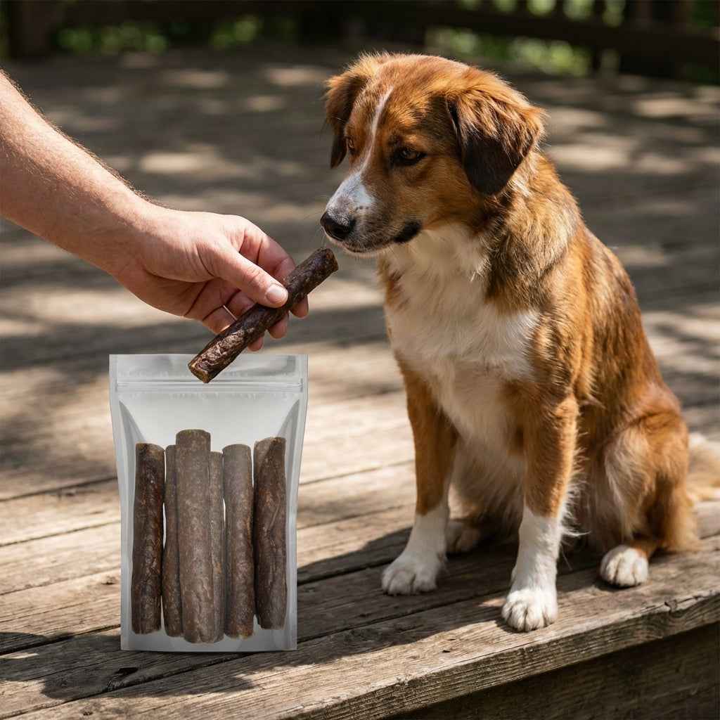 Talis Us Beef Sausages Dog Treats 6”/ 6 Count