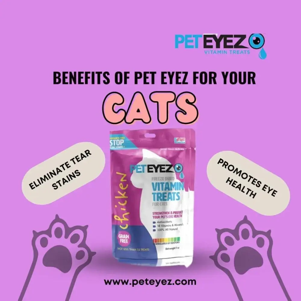 Pet Eyez™️ Vitamin Treats for Cats Lamb Flavor - Talis Us