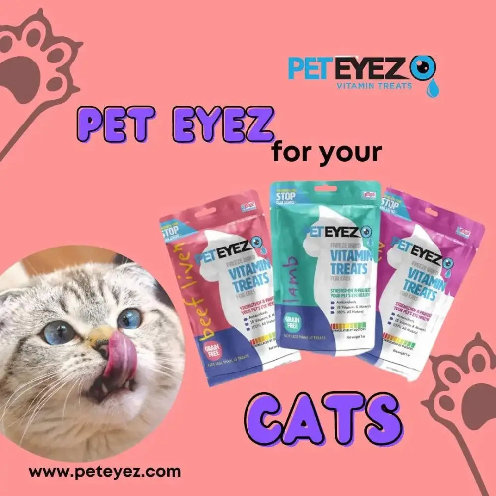 Pet Eyez™️ Vitamin Treats for Cats Lamb Flavor - Talis Us