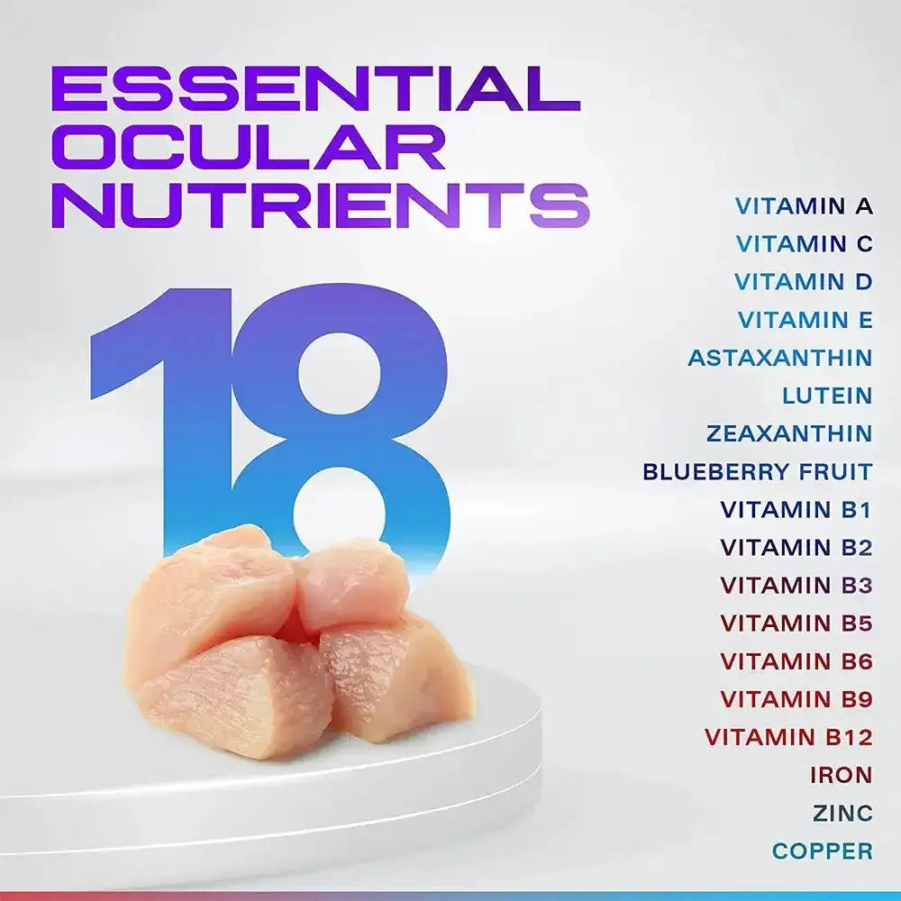 Pet Eyez™️ Vitamin Treats for Dogs Chicken Flavor - Talis Us