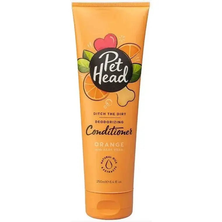 Pet Head Ditch the Dirt Deodorizing Conditioner for Dogs Orange with Aloe Vera - Talis Us