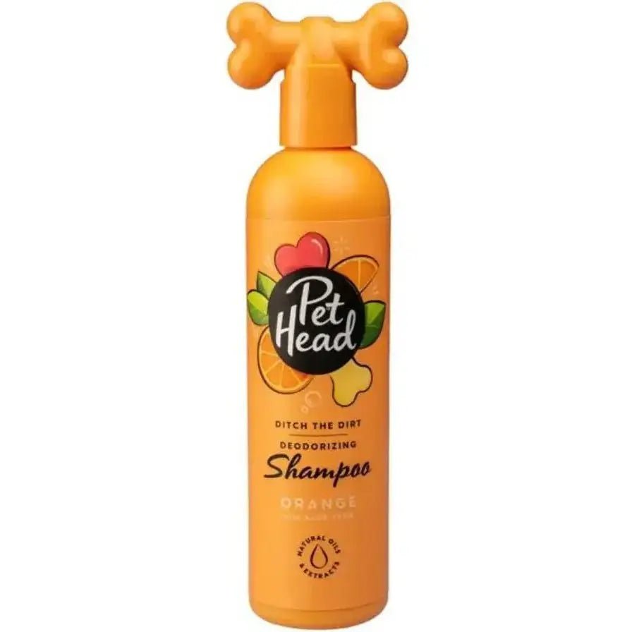Pet Head Ditch the Dirt Deodorizing Shampoo for Dogs Orange with Aloe Vera - Talis Us