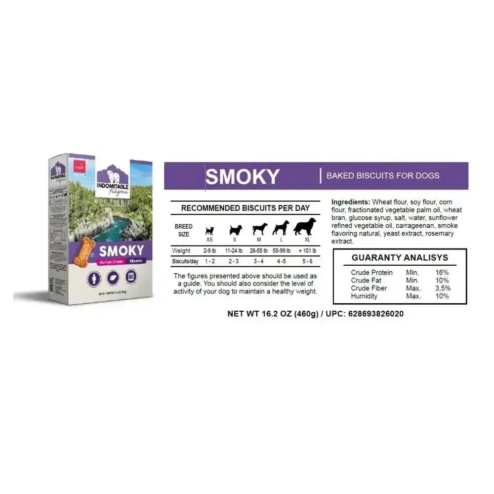 Pet Treatery Indomitable Smoky Grain - Free Everyday Biscuits for Dogs 16.2 oz./460 gm - Talis Us
