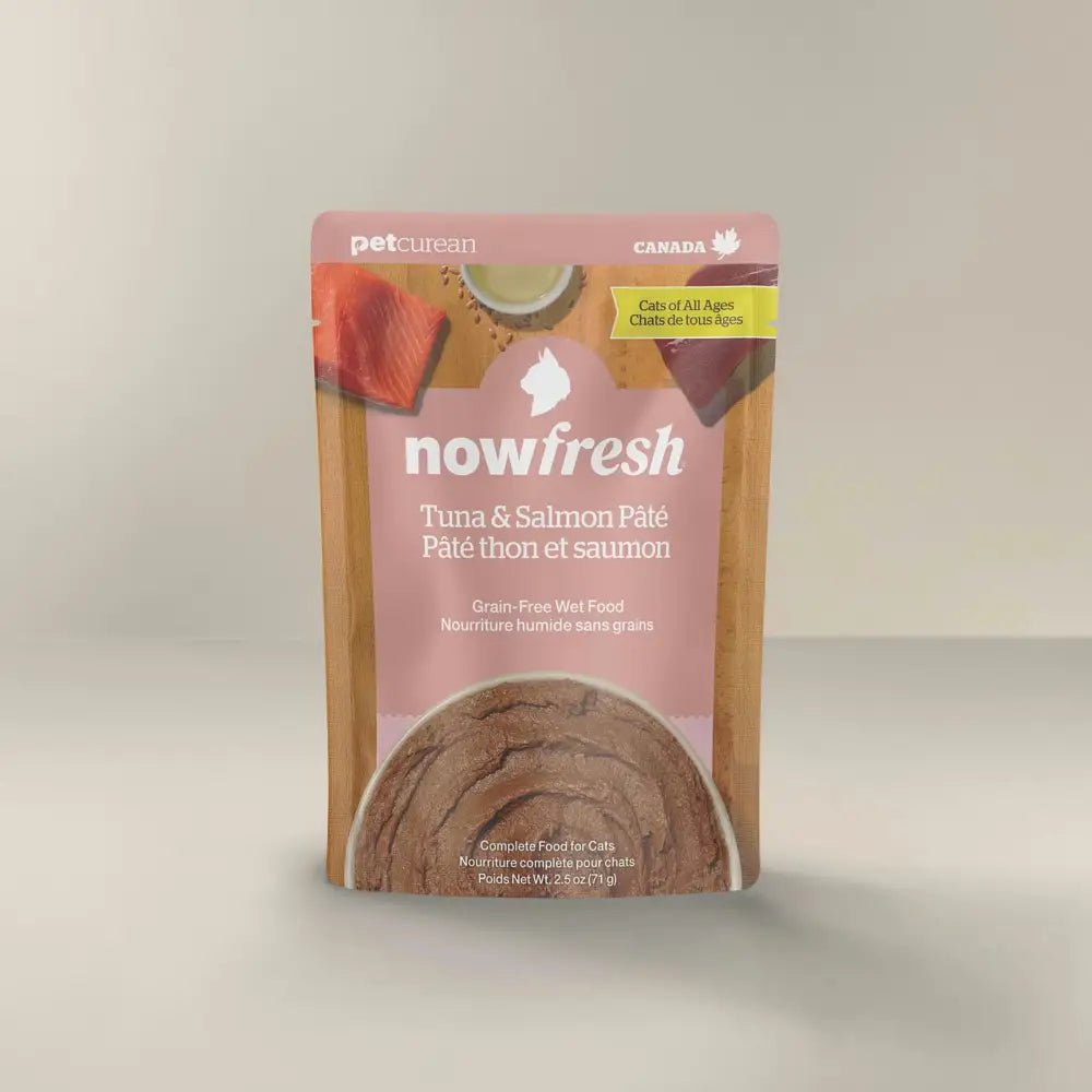 Petcurean Now Fresh Grain - Free Tuna and Salmon Wet Cat Food 24ea/2.5 oz - Talis Us