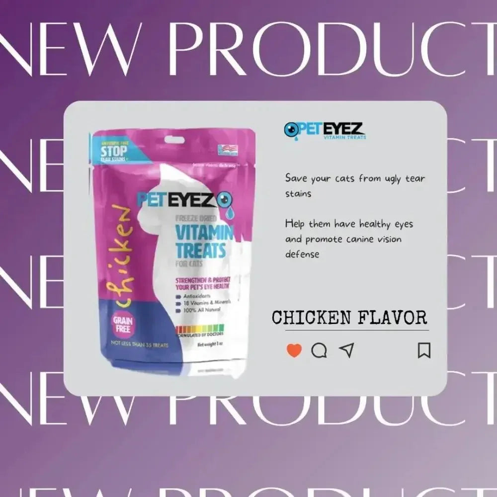 PetEyez™️ Cats Vitamin Chicken Cat Treats - Talis Us