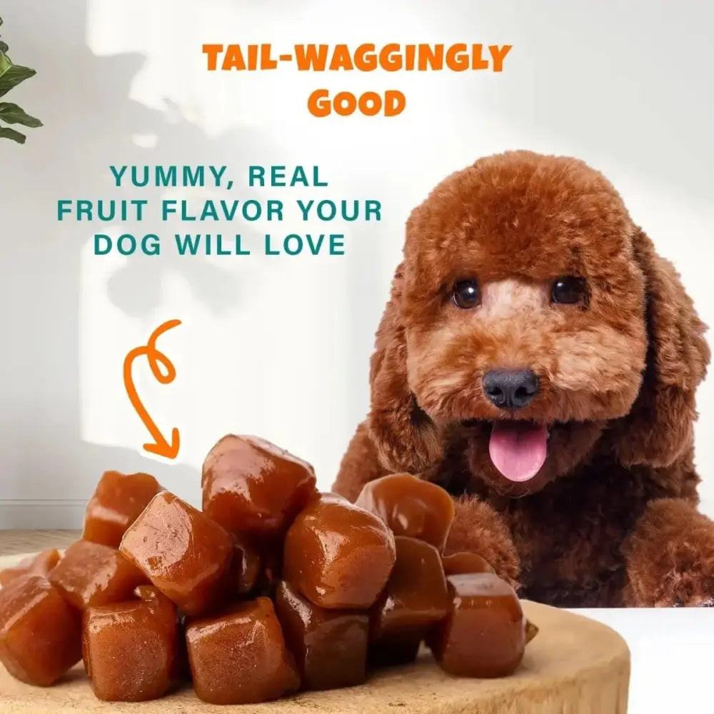 PETIPET Apples + Carrots Bites Soft & Chewy Dog Treats 5 oz - Talis Us