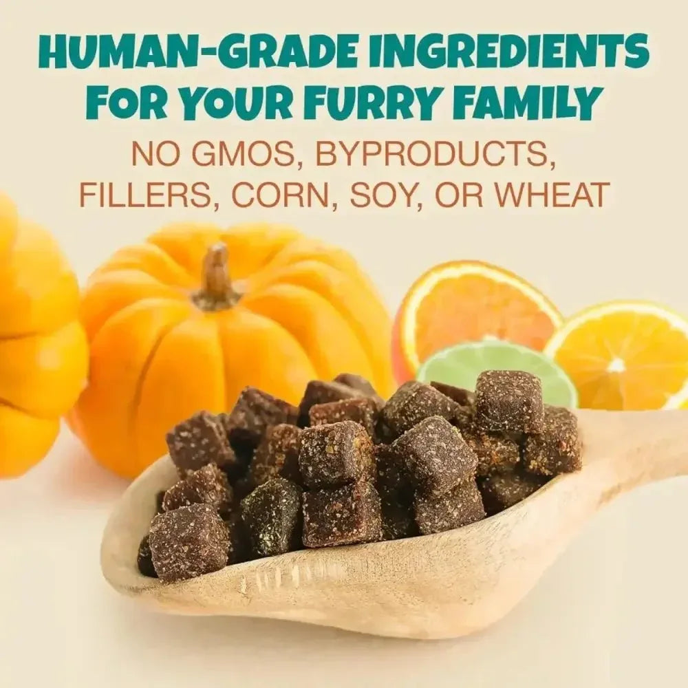 PETIPET Pill Press Dog Treats - Easy Capsule & Tablet Hider - Vegan Chews with Pumpkin & Probiotics 7oz - Talis Us