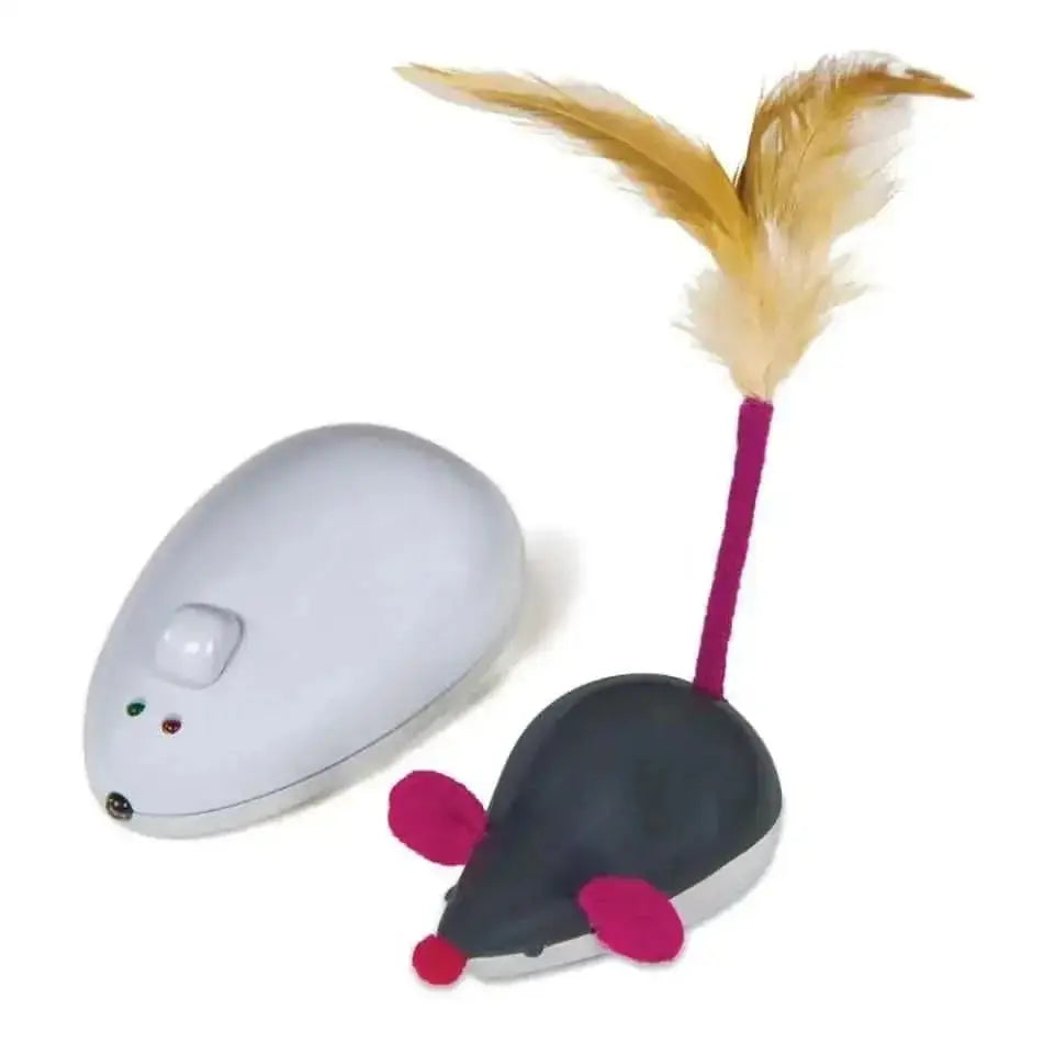Petlinks Cheese Chaser Remote Controlled Mouse Cat Toy Multi-Color Petlinks CPD