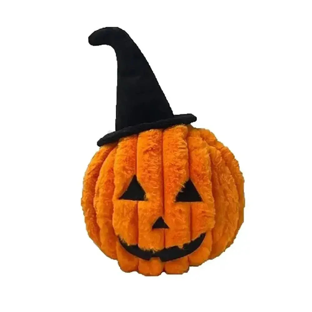 Petlou Halloween Pumpkin Squeaky Plush Dog Toy 15" - Talis Us