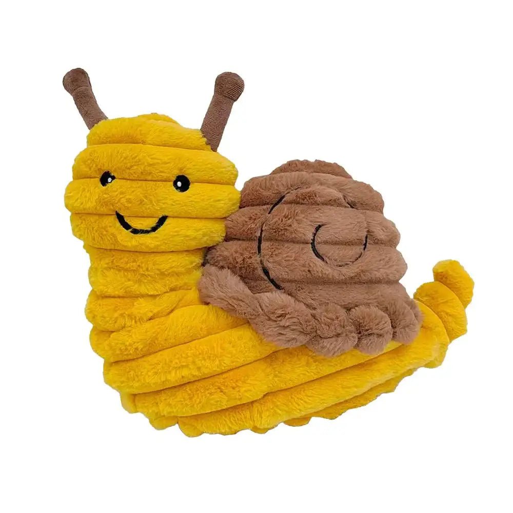 Petlou Plush Snail Toy for Dogs - Soft & Squeaky Fun 16" - Talis Us